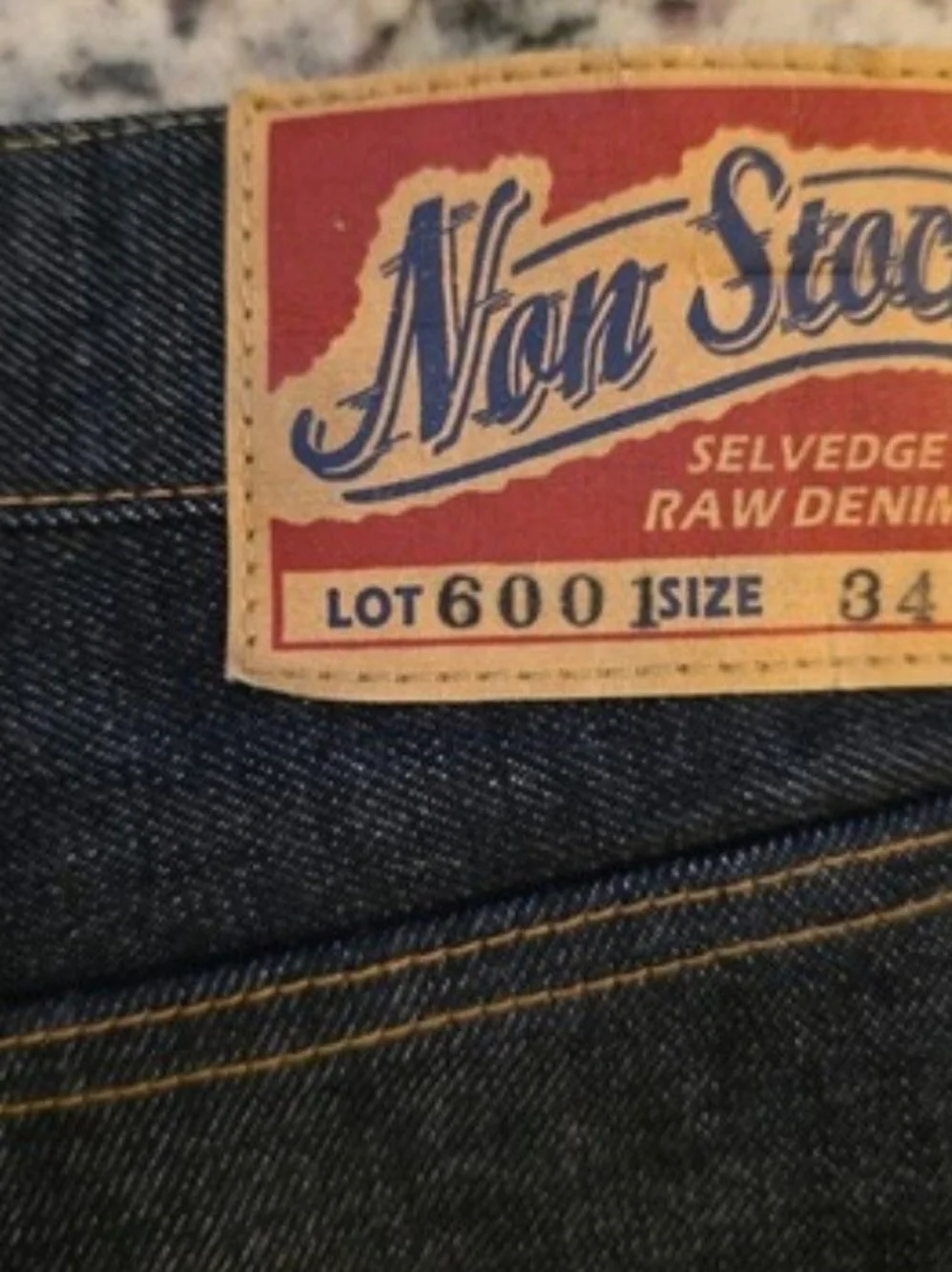 Men's Dark Blue Denim Jeans - Classic Straight Fit